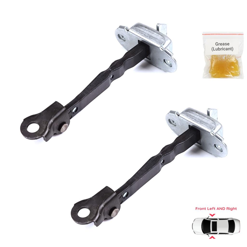 EDP1356-1 2 Pieces Front Door Stop Check Assy Limiter Strap for Toyota Hilux MK8 N1 Fortuner MK2 Revo 2015-On 686100K091