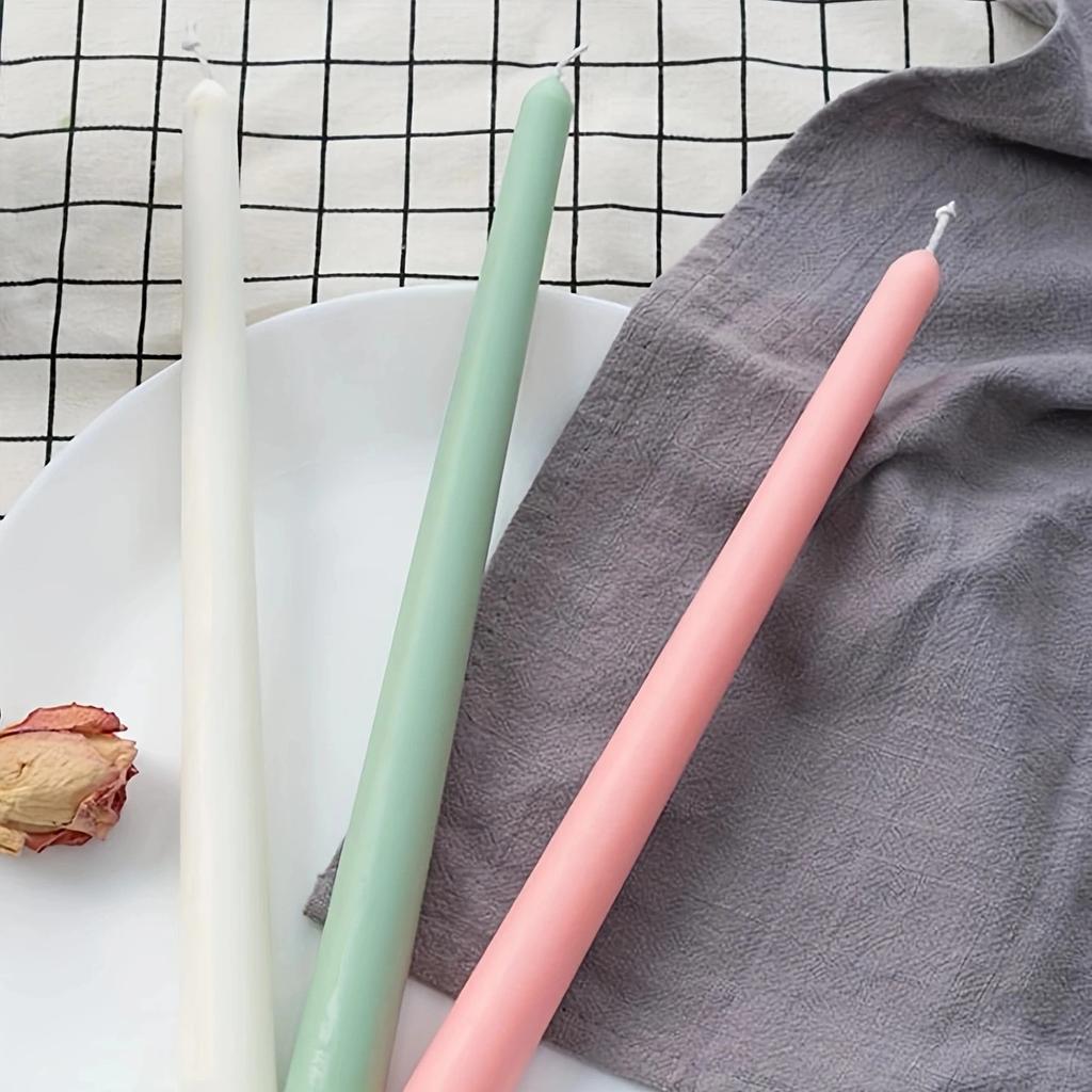 Новая форма для длинных спиральных конических свечей, сделай сам, витая длинная палочка для воска, силиконовая форма, инструмент для домашнего декора, принадлежности для изготовления геометрических свечей