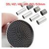 Silencer Motorcycle 35/42/45/48/50/53mm Exhaust Muffler Silencer Noise Sound Eliminator Motorcycle Universal Front Midend Catalyst