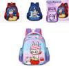 Adorable Labubu Cartoon Backpack For Kids With Durable Nylon Material In Multiple Colors