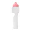 WellBe Running Bottle Shake Hands (Increased Capacity and Fit) Pink