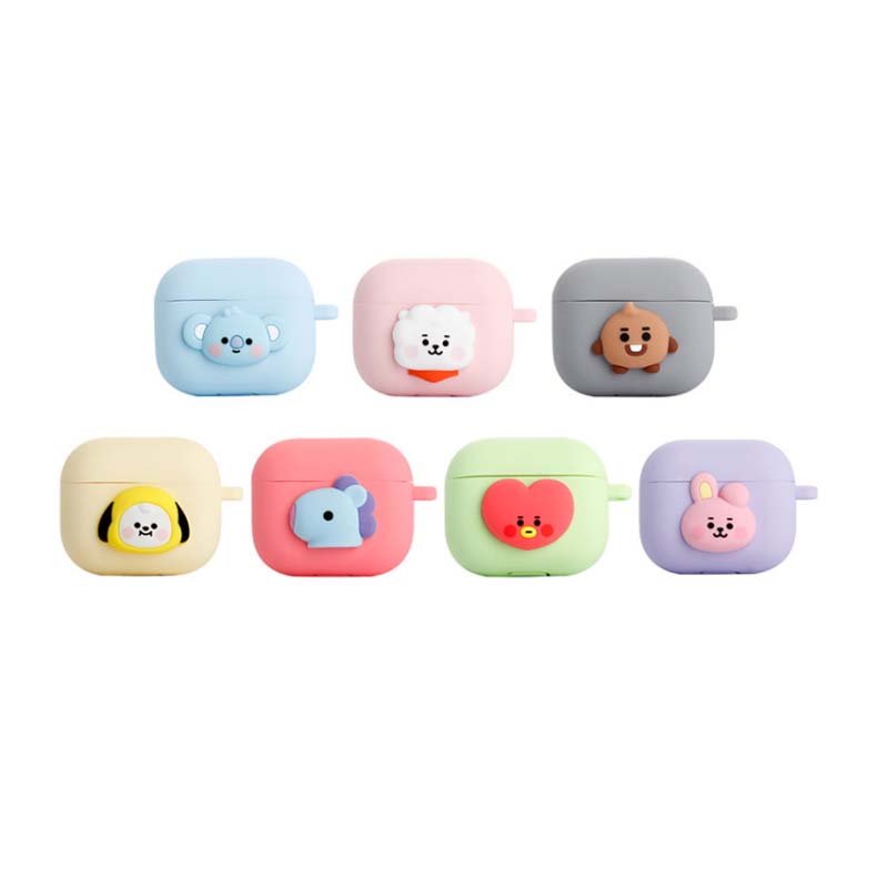BTS BT21 Official For AirPods3 Case Cover Pastel Silicone