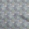 Cotton Flex Dusty Blue Fabric Travel Diy Clothing Quilting Fabric Print Fabric By Yard 40 Inch