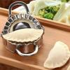 1pc Stainless Steel Dumpling Maker, Dumpling Skin Cutter, Kitchen Handmade Dumpling Wrapping Tool, For Making Dumplings And Pastries