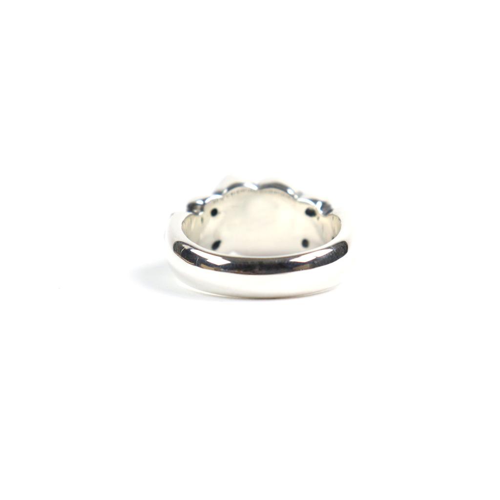 Отличное кольцо CHROME HEARTS Floral Cross Heart Ring Серебро 925 мужское б/у