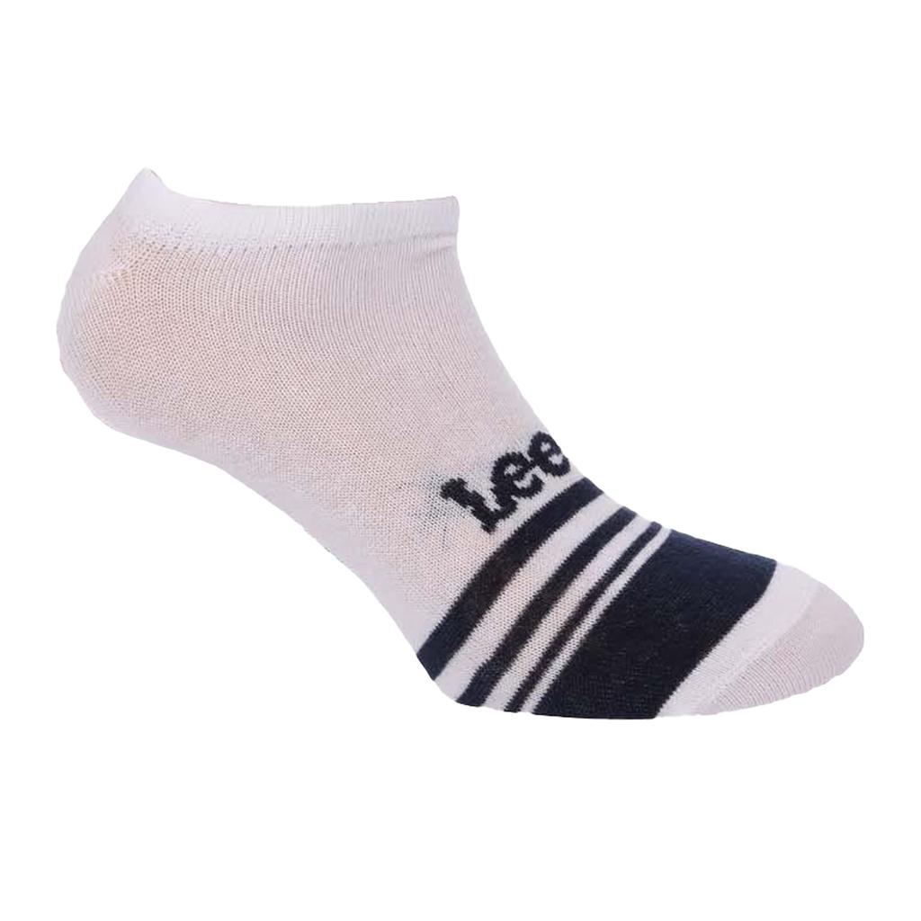 Lee Womens/Ladies Striped Liner Socks (Pack of 3)