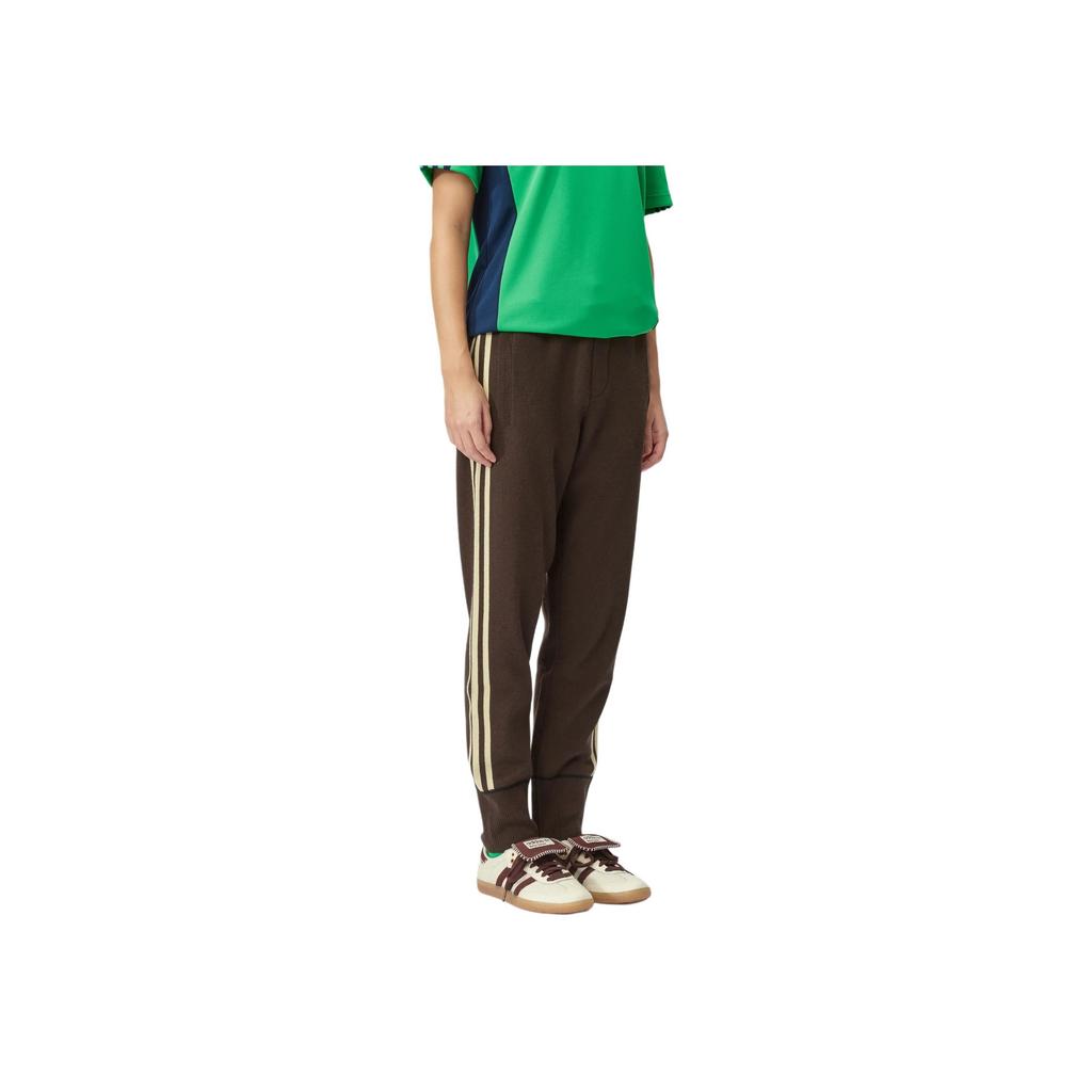adidas Темно-коричневые брюки унисекс X Wales Bonner Statement IN5952