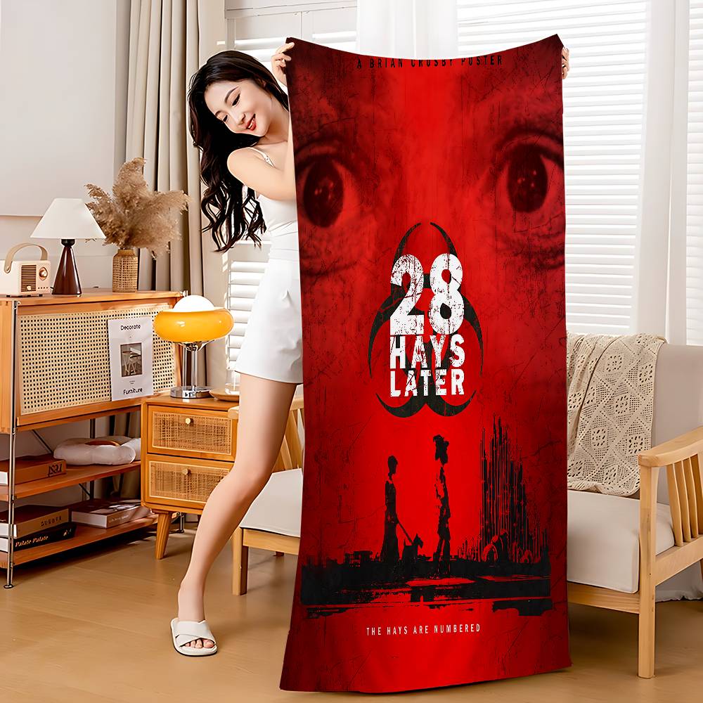 Полотенце для ванны Movie Trror 28 D-Days L-Later Микрофибра Мягкое Впитывающее Дышащее Для Девочек Детей Декоративное Мультяшное Пляжное
