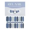 Thin Lamp Style Gel Nail Sticker 16-finger Extended Semi-curing Nail Sticker