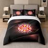 3Pcs Bedding SetGirona FC Soft Bed Sheet and Two Pillowcases Home Bedroom Decor