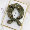 New Cotton & Linen Square Scarf: Women's Spring-Summer Korean Fashion Headscarf