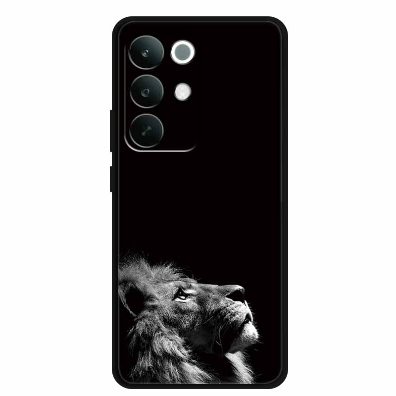 Чехол для телефона Realme C85 5G 4G Роскошный чехол Крутой животный Силиконовый мягкий чехол для Realme C85 C 85 2026 TPU Чехол для телефона Задняя крышка