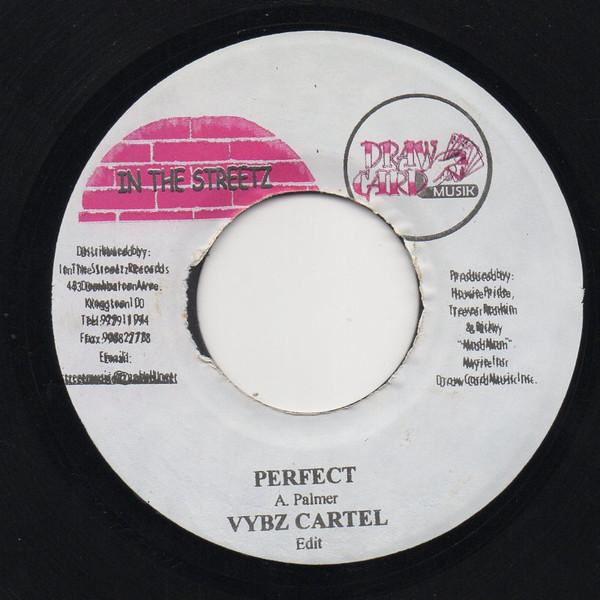 7inch Record VYBZ KARTEL - Perfect NONE In The Streetz  Jamaica Reggae, Ska & Dub Used