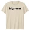 Myanmar TShirt Myanmar Pride Heritage Birthday Gift For Him And Her