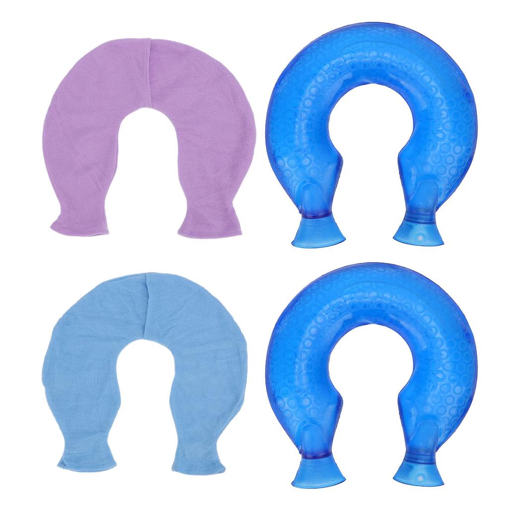 U-образная грелка 1,4 л ПВХ холодная грелка для шеи грелка с чехлом для зимы шея Ha