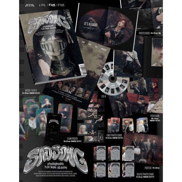 (+магазин подарков) P1Harmony - 7TH МИНИ-АЛЬБОМ [ГРУСТНАЯ ПЕСНЯ] [Случайная версия]