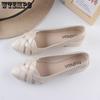 Тапочки для женщин Модная верхняя одежда Плоская подошва Толстый каблук Домашние нескользящие сандалии Fish Mouth Тапочки для женщин