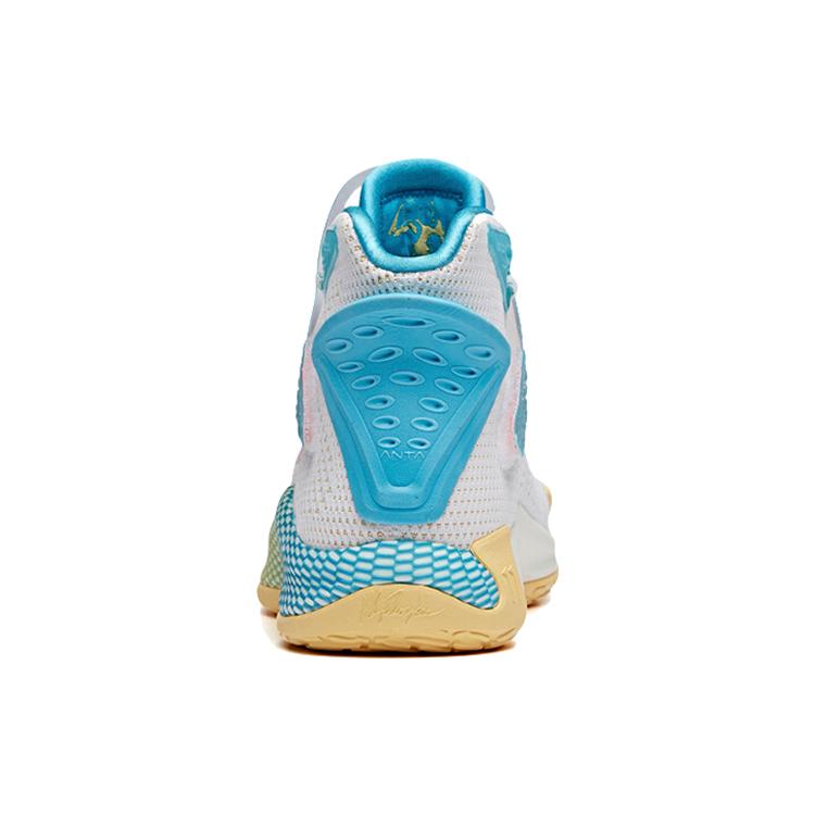 Anta KT5 Удобная амортизация, Износостойкая амортизация, Устойчивые к истиранию Высокие Баскетбольные кроссовки Мужские 112021101-1