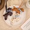 Кожа PU Овечка Брелоки для Сумки Очаровательный Принт Сердечками Мягкий Набивной Кошелек Брелок Аксессуар Для Женщин Девочек