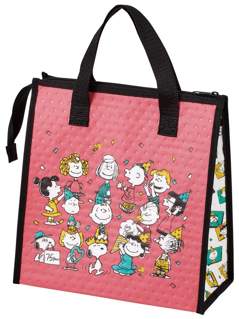 Skater Nonwoven Insulated Lunch Snoopy 75th Bag, Anniversary, FBC1-A