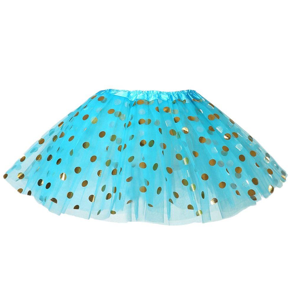 Tulle Tutu Skirt Rainbow Princess Skirt Summer Dance Pettiskirt Baby