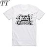 2019 Fashion Men Print Ozzy Osbourne T-shirt O-Neck Short Sleeves Summer Streetwear Ozzy Punk Rock Band Top Tee Funny T Shirt