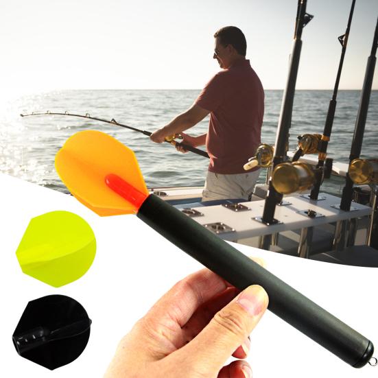 Поплавок-маркер для ловли карпа 20 см/50 г с 3 сменными хвостами, измерение глубины воды, высокая видимость, вертикальное позиционирование, поплавок для ловли карпа