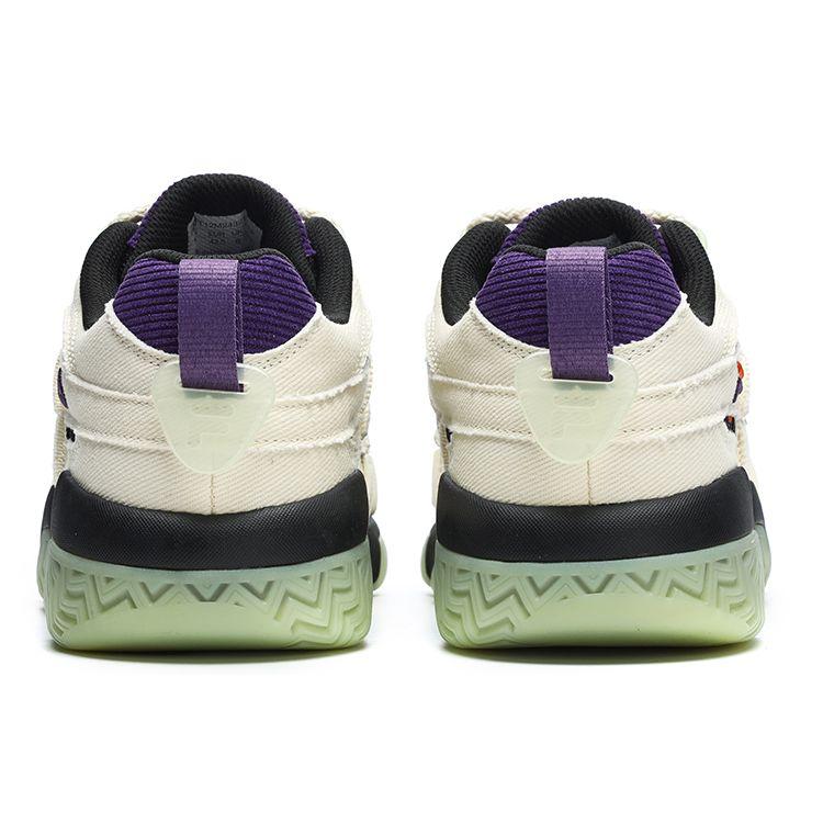 Fila Fusion Кроссовки Buster Мужские Кроссовки Бело-Фиолетовые T12M243213FAP