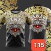 Tshirt Men Women Unisex Bird Eagle Snake Monkey Giant Demon Evil Tiger Samurai Rooster Print 3D Streetwear Thai Literature Animal Garuda Naga