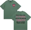 Rapper SAIKO Corazón Album Letters Print Tee Shirt Unisex Women Fashion Hip Hop Gothic Tshirt Cotton 100 Casual Oversized T Shirt