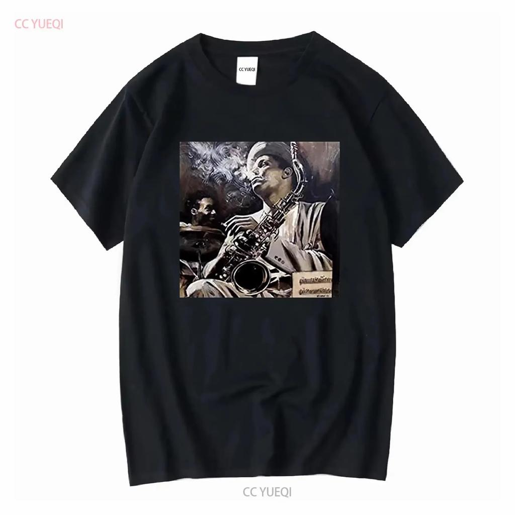 Футболка Dexter Gordon Portrait of Jazz Legend Эрика Карпентерс с длинным или коротким рукавом винтажная стираная повседневная унисекс