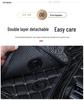 Индивидуальные кожаные коврики для пола для Hongqi HS5 (2019-2025 гг.) - Аксессуары и стиль интерьера