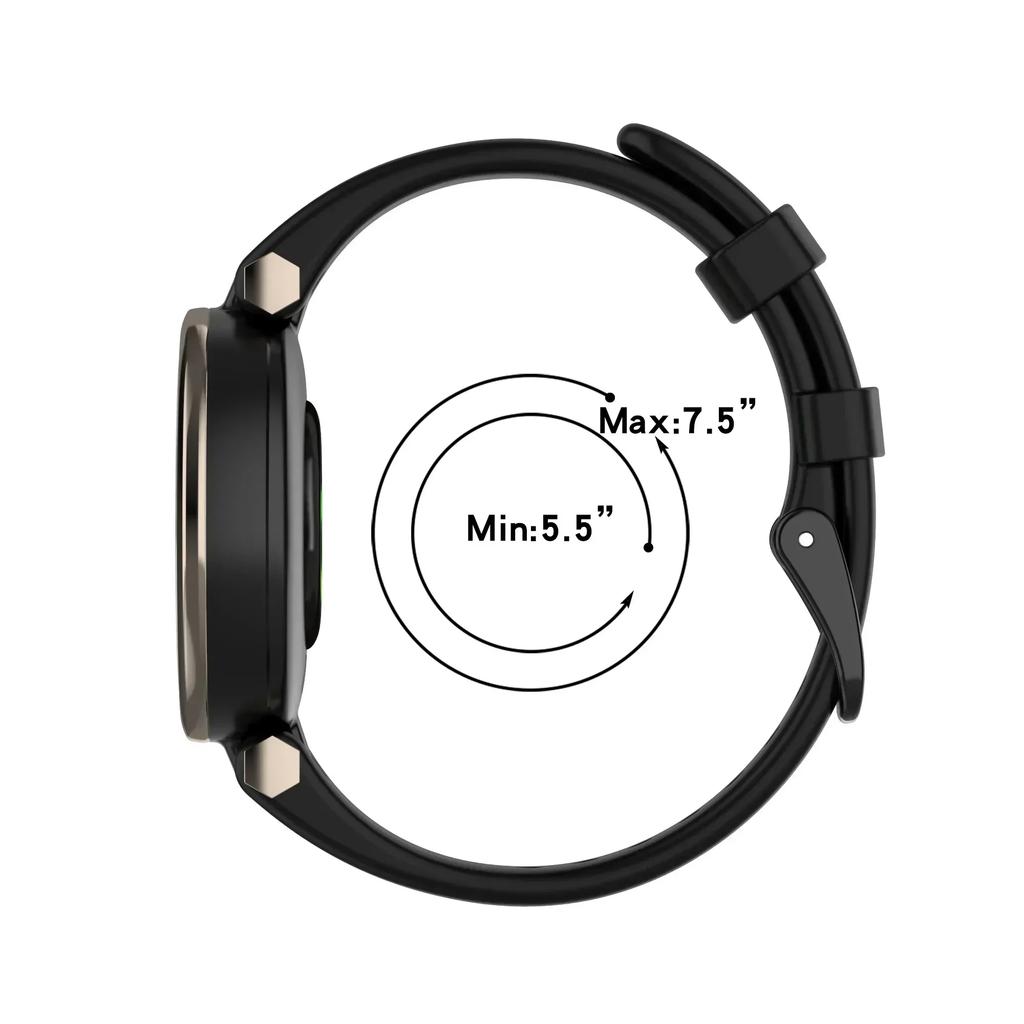 Для умных часов Garmin lily Ремешок Смарт-часы Замена Мягкий Силиконовый Спортивный Ремешок Ремешки Для Garmin lily Браслет Аксессуары Correa
