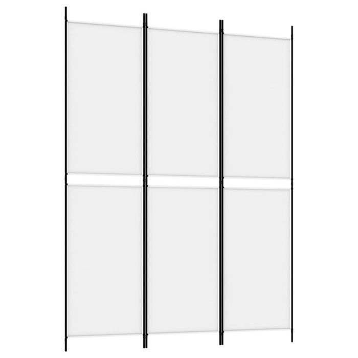 VidaXL Cloison de Séparation 3 Panneaux Séparateur de Pièce Pliable Diviseur Écran d'Intimité Paravent Décoration Salon 350226