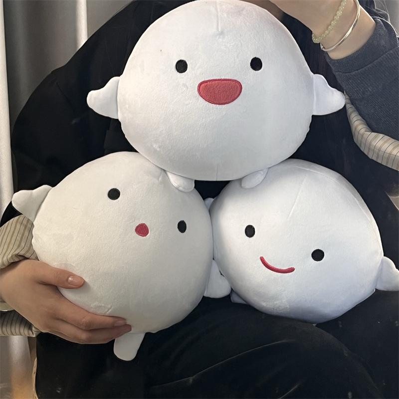 5 Styles Plush Warawara Plush Playthings Animation Smile Expression Plush Playthings Laugh Smile How Do You Live Plush-Filled Animal Plaything warm