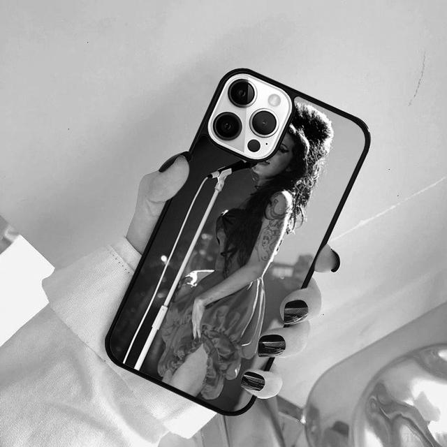 Чехол для телефона Amy Winehouse Для iPhone 17 Air 16 15 14 SE 2020 11 12 13 Pro MAX Plus Coque