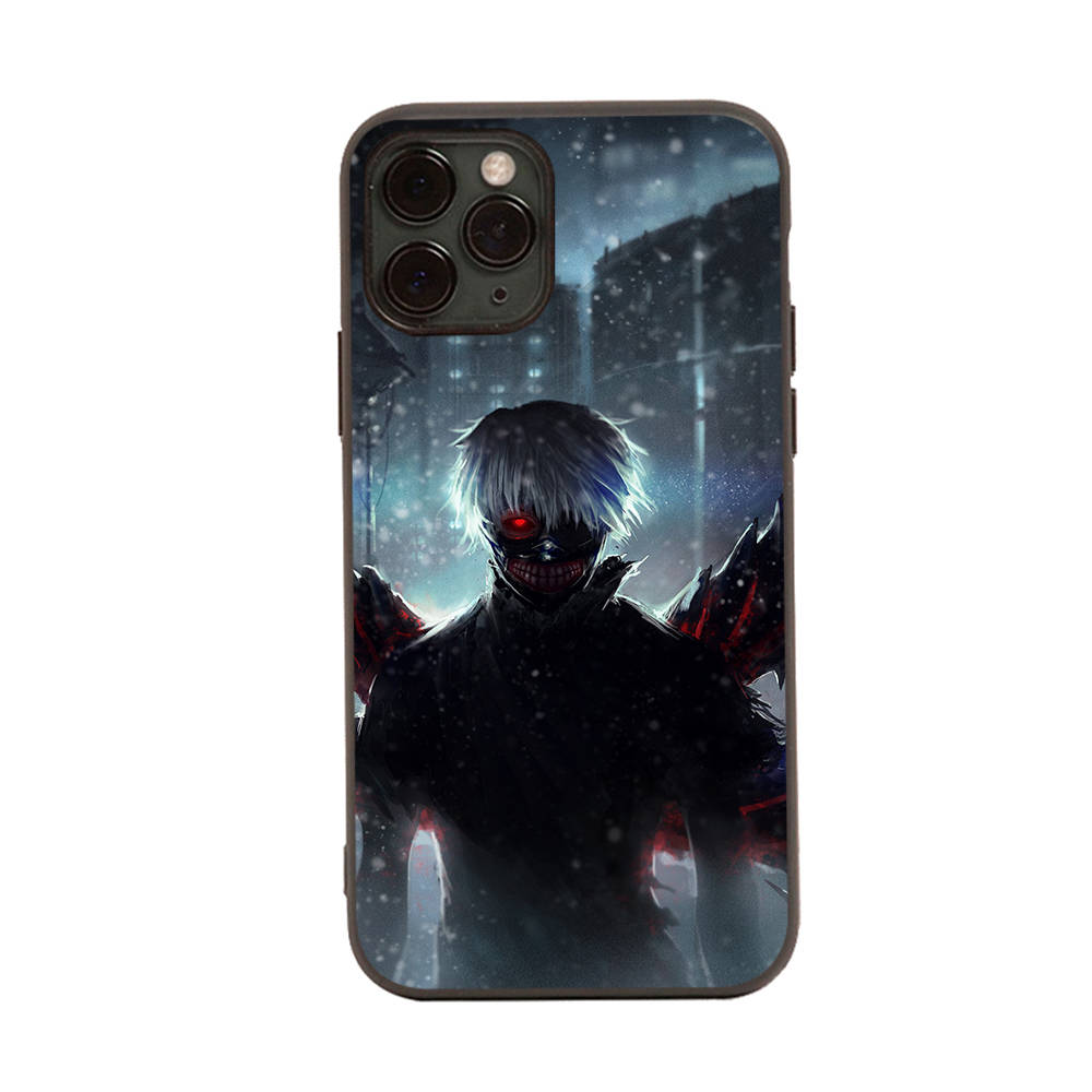 Чехол WD34 Tokyo Ghoul AnimeBlack Sofe для Xiaomi Poco X6 X4 M5 M6 F5 F6 C65 C55 C50 C51 C40 Pro Redmi 14C A3X 13C 12C 11T 10A 9C Note 7 6 8A Plus