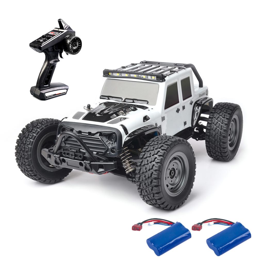 Off-Road Truck RC Car High Speed 38km/h 1/16 2.4GHz Racing Car 4WD RTR Full Proportional with LED