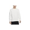 Nike Sportswear Club Solid Color Crew Neck Casual Pullover Long Sleeve Sweatshirt Men Sweatshirt White BV2667-133