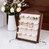 Large Capacity Wooden Jewelry Tray Vertical Jewelry Display Holder  Jewelry Display