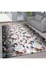 Eliana Home Ковер с принтом, который можно мыть LNA1565-HT1406