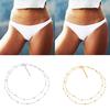 Women Fashion Summer Belly Necklace Bead Body Jewelry Waist Chain