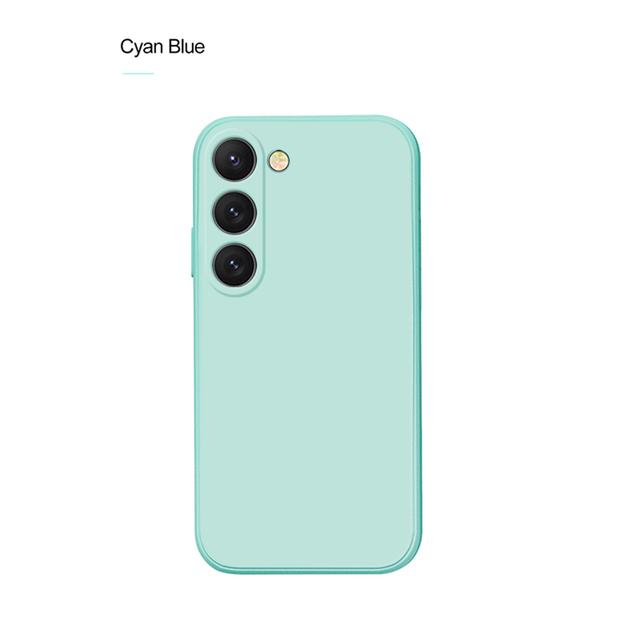 S23 S22 Ultra Case Жидкий силиконовый защитный чехол для объектива камеры Мягкий чехол для Samsung Galaxy S23 S 23 S22 Plus S23Ultra S23 Ultra