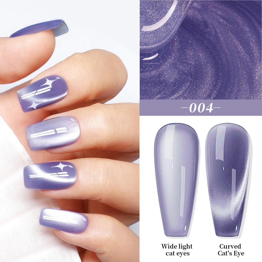 Nail Art Water Light Лак для ногтей Кошачий глаз Фототерапия Кристалл Широкий Лак для ногтей Кошачий глаз