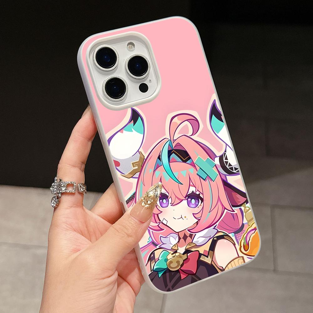 Игровой чехол GI Varesa Jelly Двухслойный Белый для мобильного телефона iPhone 17 16 15 14 13 12 11 Air Pro Max Plus Защитный