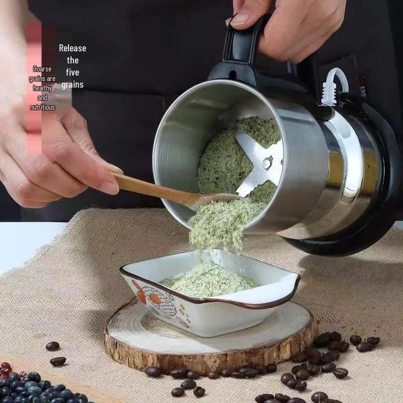 High-Power Household Flour Mill Pulverizer for Superfine Grinding of Grains and Cereals