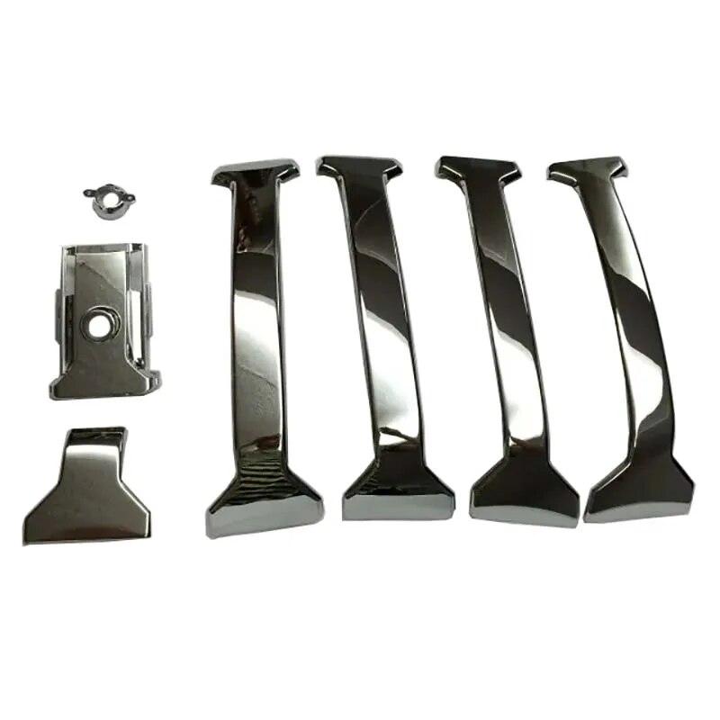 Передняя решетка автомобиля, накладки на бампер, 3 цвета, аксессуары для Toyota Land Cruiser Prado 150 LC150 FJ150 2014 2015 2016 2017