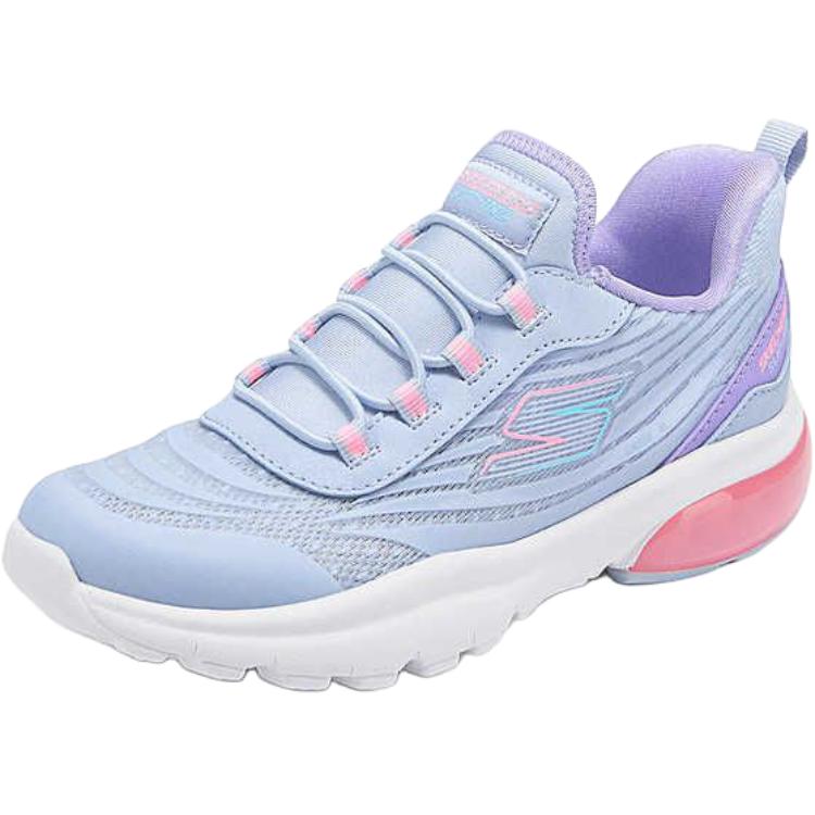 Skechers Повседневная обувь для девочек Удобная Нескользящая Прочная Низкая Детские кроссовки Фиолетовый 303975L-LAV