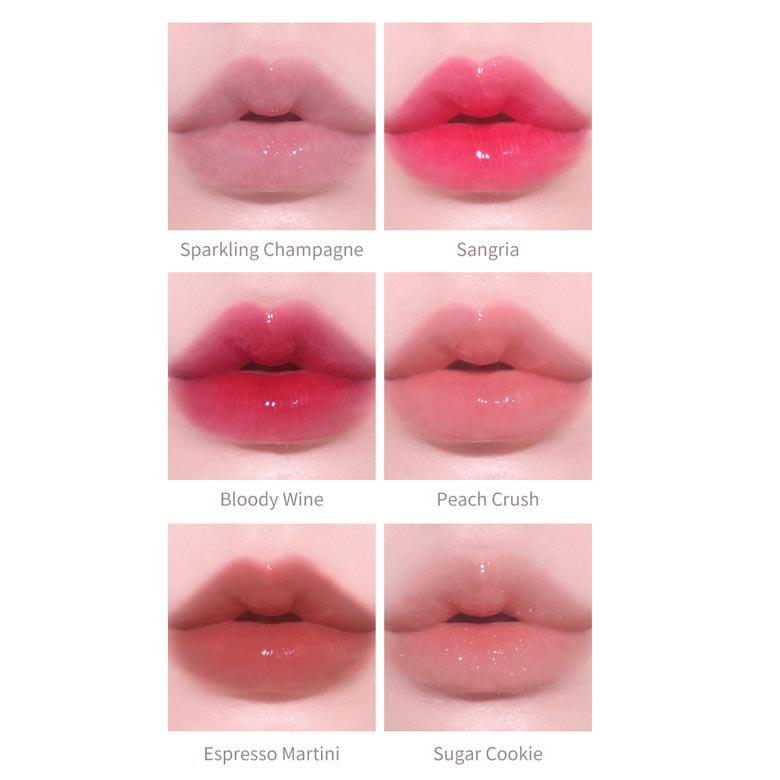 Keep in Touch Набор мини-коробок с желе: Набор теплых тонов / Набор холодных тонов, Тинт для губ, Макияж, Корейская косметика, Kbeauty, образец