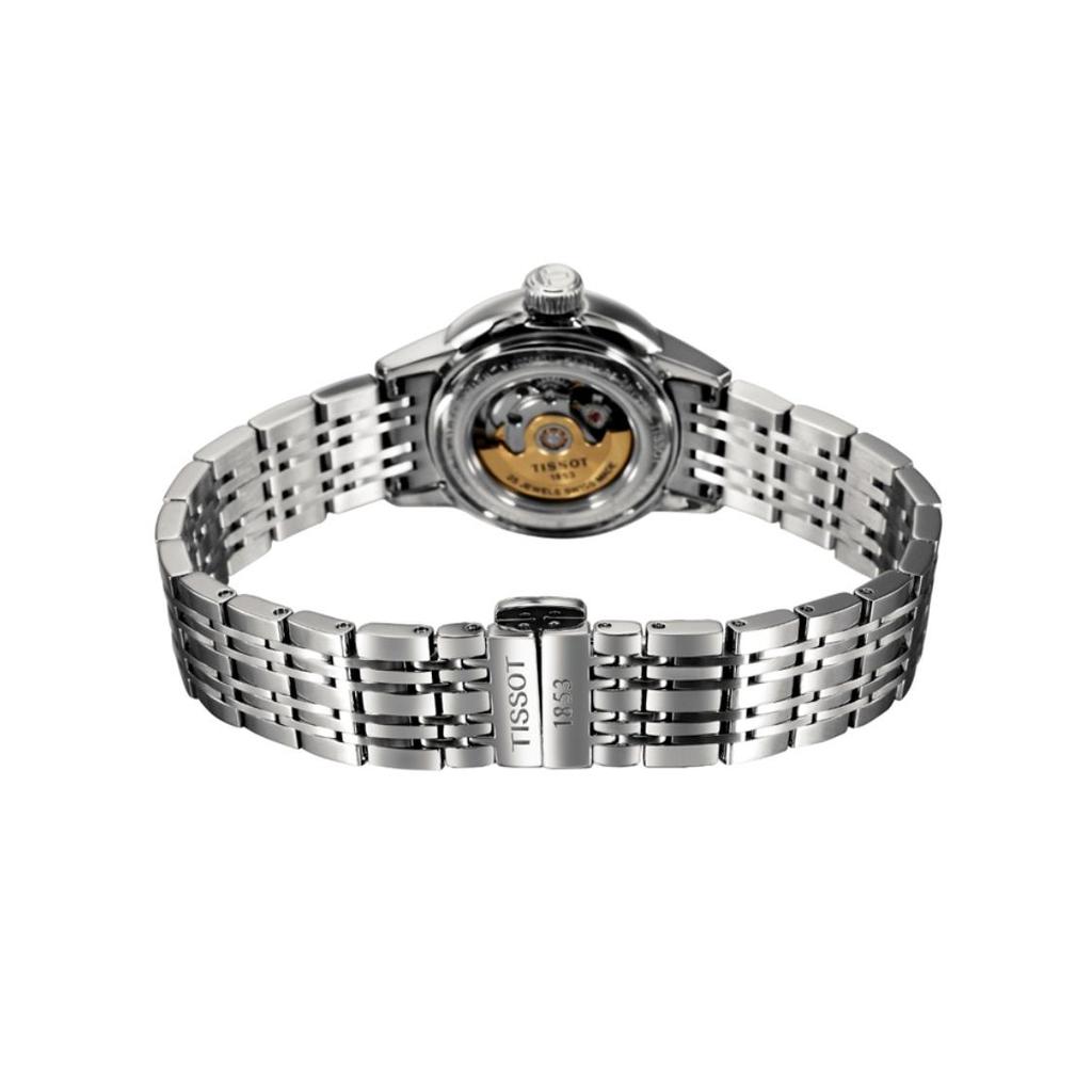 Tissot Kason Zen I Collection Механический механизм 30 м Водонепроницаемость Женские часы 30 мм Черный циферблат T085.207.11.051.00